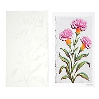 Carnations Relief Painting Kit by Artist's Loft®