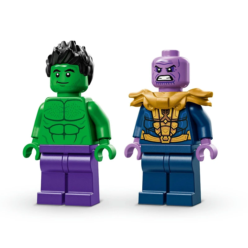 LEGO® Marvel The Hulk Truck vs. Thanos Super Hero Building Toy Vehicle 76312