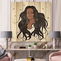 Designart - Portrait Of African American Woman XV