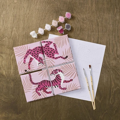 Tigers Paint-by-Number Gallery Mini Kit by Artist's Loft®