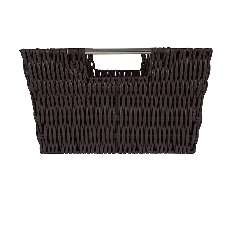 Simplify 3-Piece Rattan Tote Basket Set