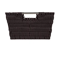 Simplify 3-Piece Rattan Tote Basket Set
