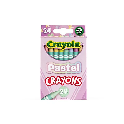 Crayola® 24 Color Pastel Crayons