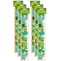 Eureka® A Sharp Bunch Line-Up Deco Trim® Extra Wide Die Cut Borders, 222ft.