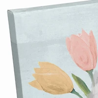 Bunny in Pot 16" x 16" Canvas Wall Art