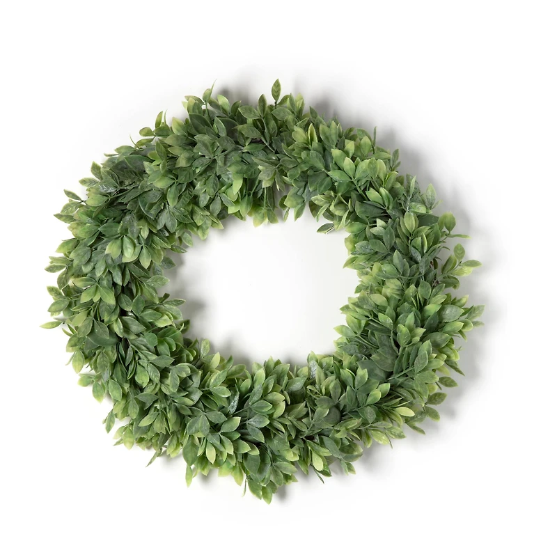 20" Plastic Foliage Wreath by Ashland®