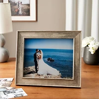 Expressions™ Light Gray Wood Grain Frame by Studio Décor