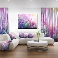 Designart - Growing and Blooming Lavender