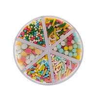 Sweetshop™ Rainbow Sprinkle Mix 6 Cell Jar, 3oz.