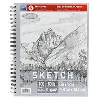 15 Pack: Recycled Sketch Paper Pad by Artist's Loft™, 9" x 12"
