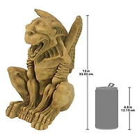 Design Toscano 13" Leo the Laughing Gargoyle Statue