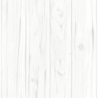 InHome White Barnwood Peel & Stick Wallpaper