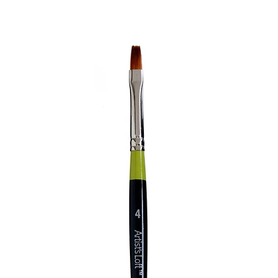 Golden Taklon Short Handle Flat Shader Brush by Artist's Loft™ Vienna