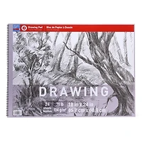 6 Pack: Drawing Paper Pad by Artist's Loft™, 18" x 24"