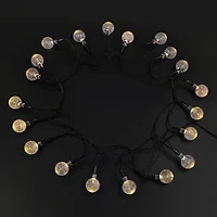 20ct. Warm White LED Crystal Ball Solar Mini String Lights by Ashland®
