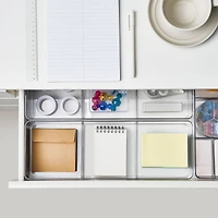 18 Pack: 3-Slot Storage Organizer Bin by Simply Tidy™