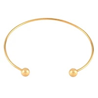 65mm Gold Charm Bangles, 2ct. by Bead Landing™