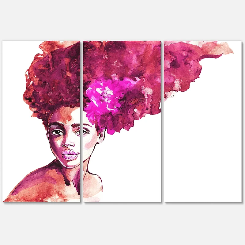 Designart - Portrait of African American Woman VI