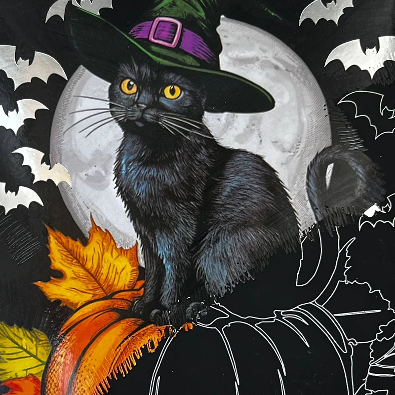 Brea Reese™ 6" x 8" Spooky Season Scratch Art Paper Pad