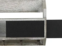 NEX™ Wall Mount Mail & Key Holder Organizer with Chalkboard Surface