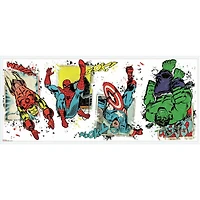 RoomMates Marvel Superhero Burst Peel & Stick Giant Wall Decals