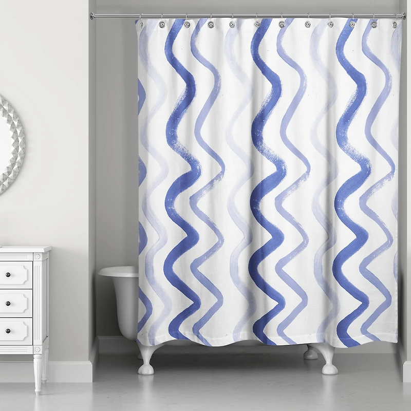 Squiggles Shower Curtain