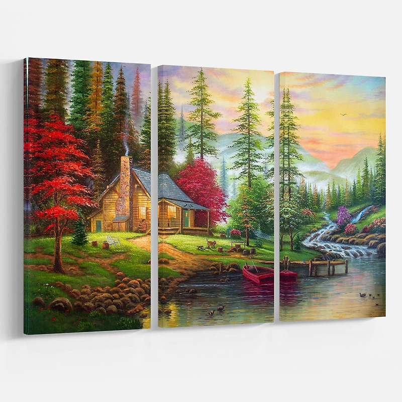 Designart - House in the forest