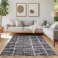 Gray Stripe Area Rug by Ashland®