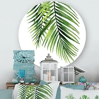 Designart - Detail Tropical Palm Branches