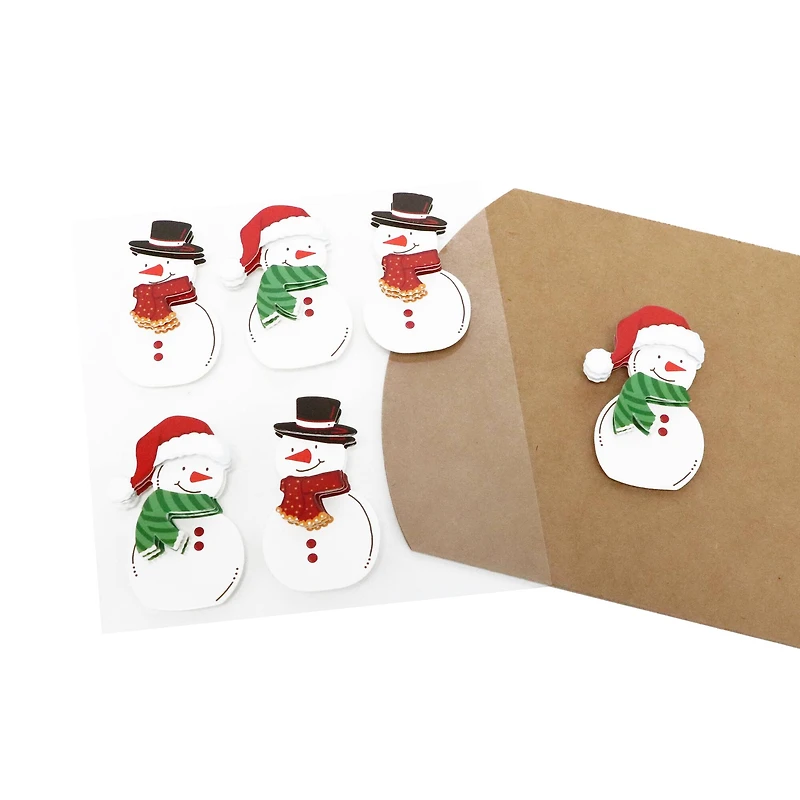 Snowman Dimensional Stickers by Recollections™
