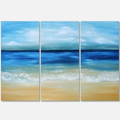Designart - Warm Tropical Sea and Beach