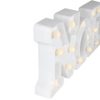 17" White Noel LED Christmas Marquee Wall Sign