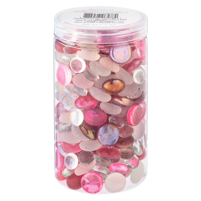 12 Pack: Pink & White Mix Gem Value Pack By Ashland™