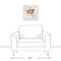 Vacay Mode Canvas Wall Art