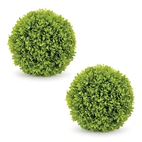 Boxwood Foliage Orbs, 2ct.