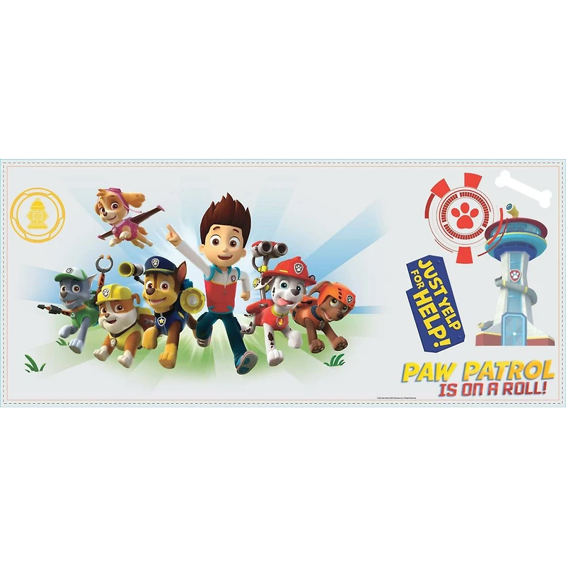 RoomMates Paw Patrol Graphix Peel & Stick Giant Wall Decals