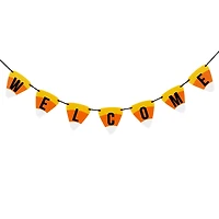 31" Candy Corn Welcome Banner
