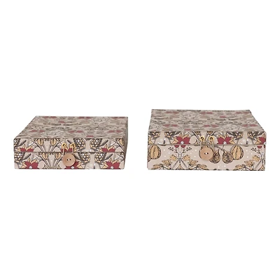 Hello Honey® Multicolor Floral Wide Paper Gift Box Set