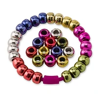 9mm Metallic Pony Beads by Creatology