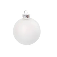 Whitehurst 12ct. 2.75" Frost Glass Ball Ornaments