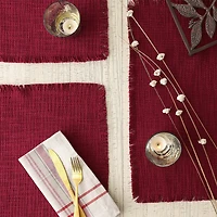 DII® Basket Fringe Placemats