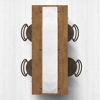 Pink Splotches Outdoor Table Runner