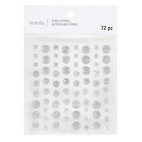 12 Packs: 72 ct. (864 total) Glitter Rhinestone Stickers by Recollections™