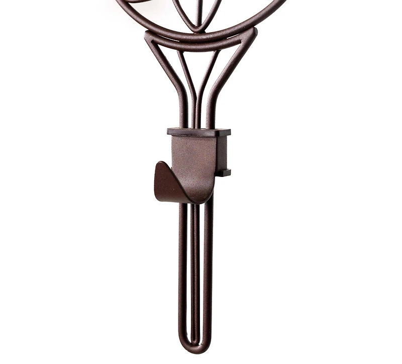 Village Lighting Flower Adjustable Wreath Hanger for Door