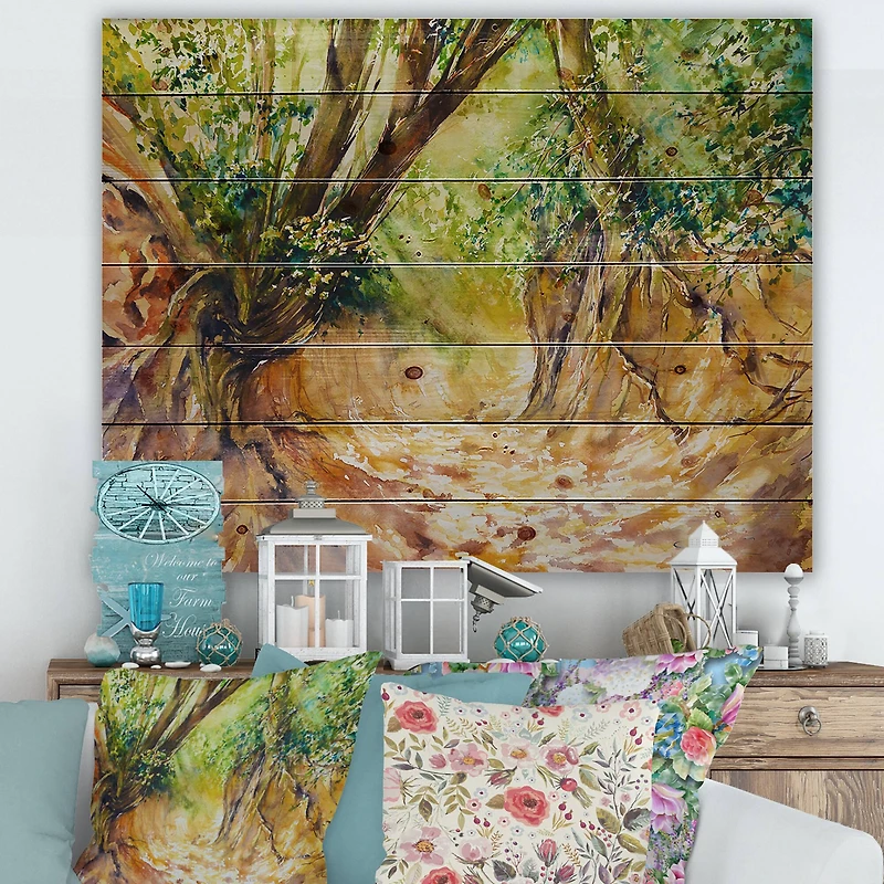 Designart - Little Forest Road