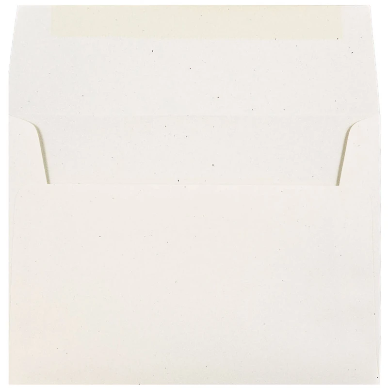 JAM Paper A7 Genesis Milkweed Recycled Invitation Envelopes, 50ct.