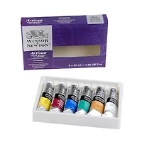 6 Pack: Winsor & Newton® Artisan Water Mixable Oil Colour™ 6 Tube Beginner Set