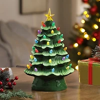 12" Green Nostalgic Christmas Tree