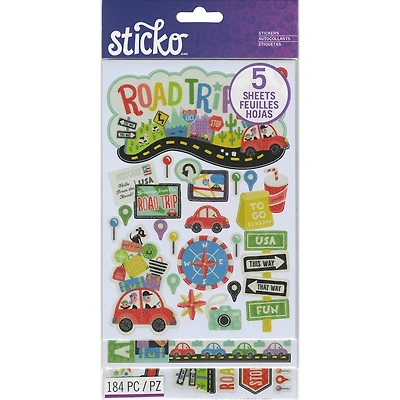 Sticko® Road Trip Flip Pack