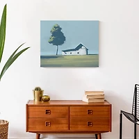 Barn And Big Sky 20" x 16" Canvas Wall Art